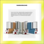 PVC-Basic 2-flügelig mit Unterlicht