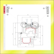 PVC-Basic 2-flügelig mit Unterlicht