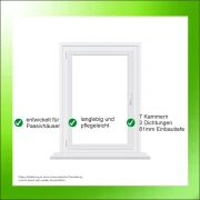 PVC-Premium 1-flügelig